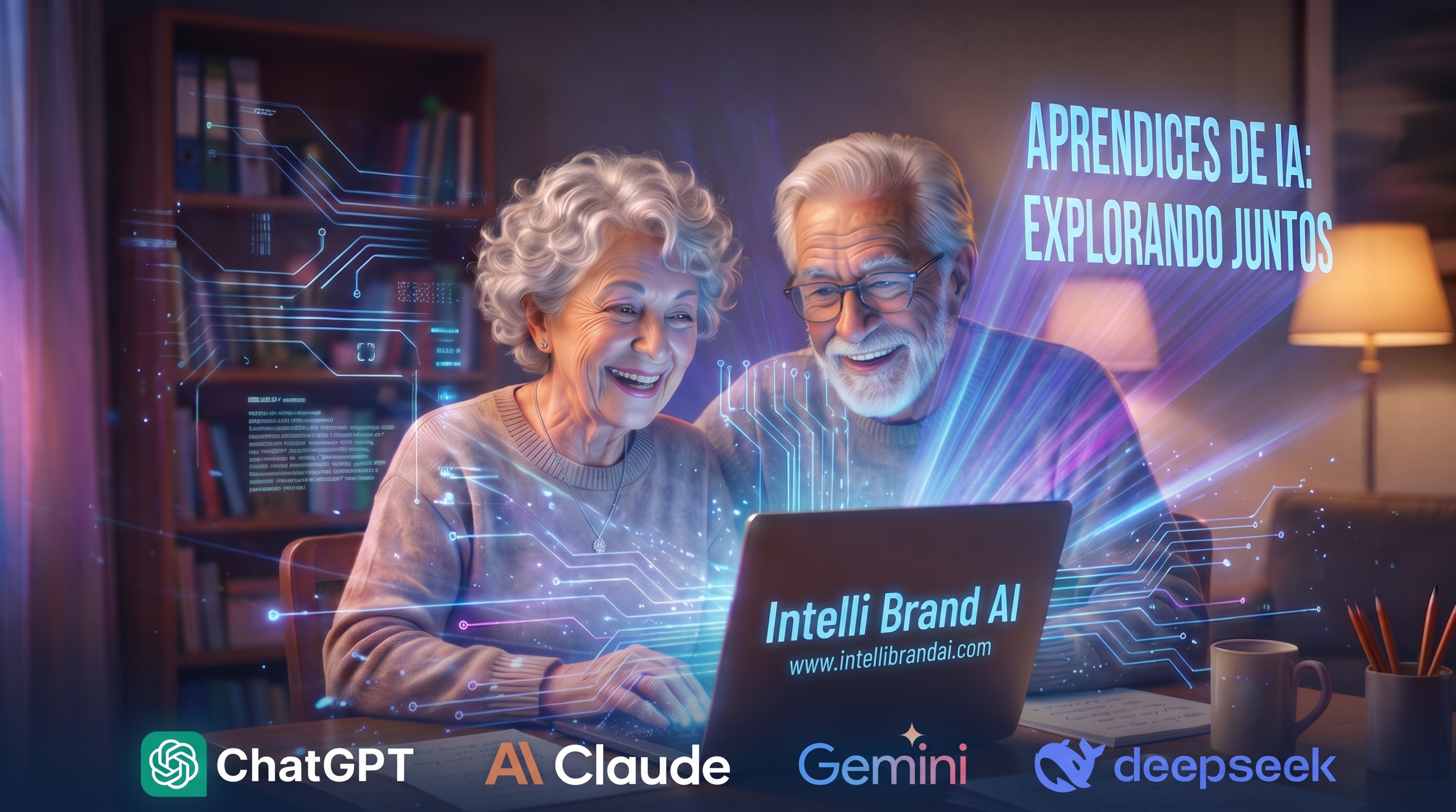 IA Para Adultos Mayores: Crea, revive y comparte.